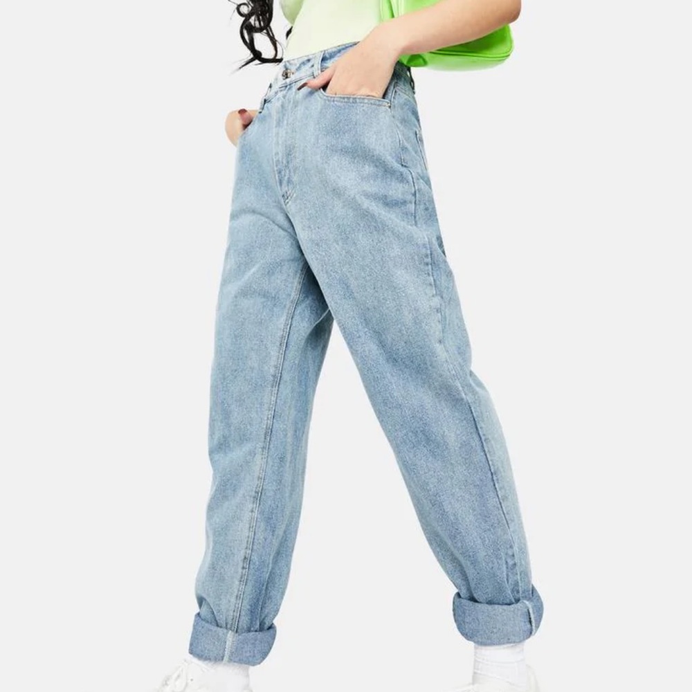 By Dyln Harlow Mom Jeans Blue - Picture 3 of 10